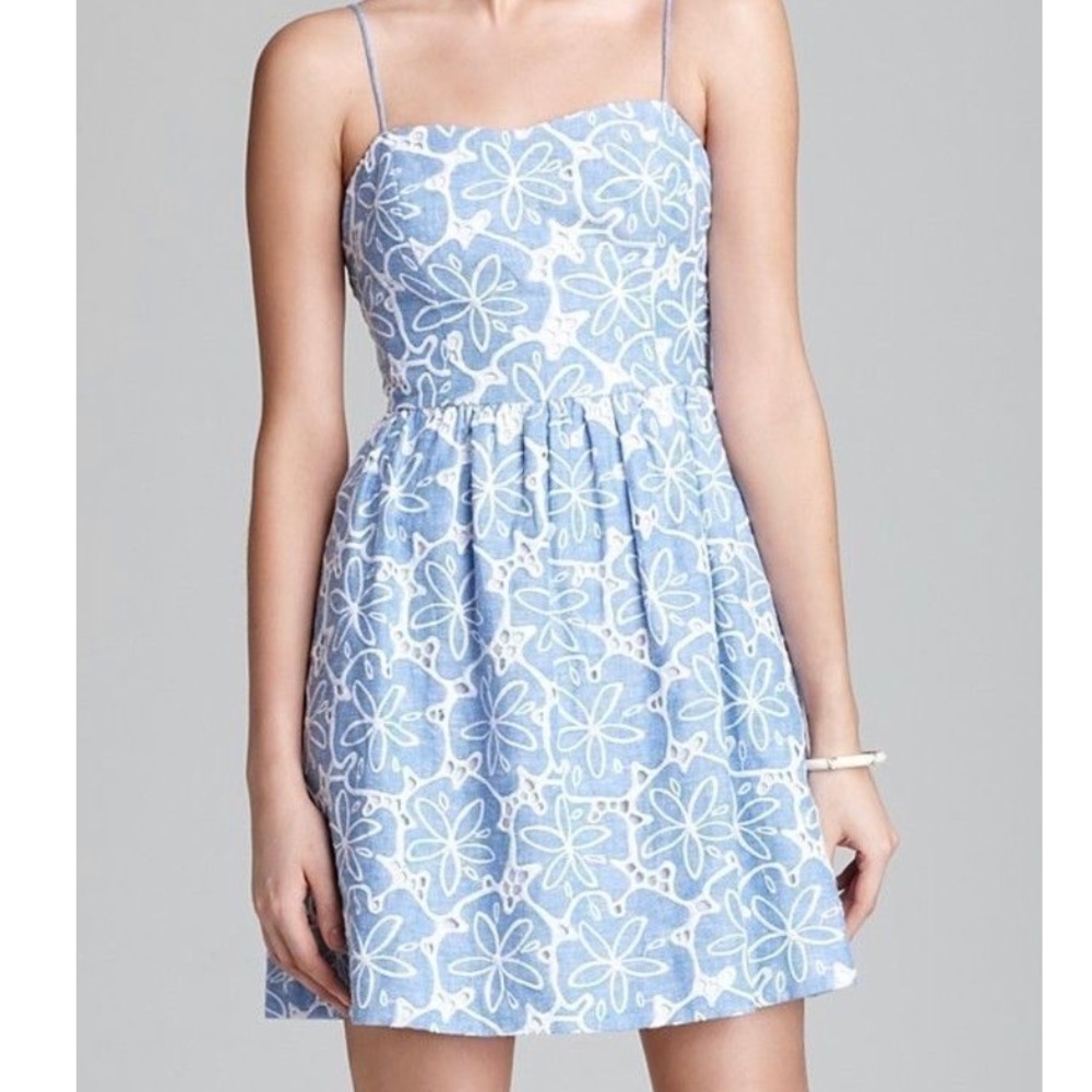 Lilly Pulitzer Bethany Dress in Tide Blue